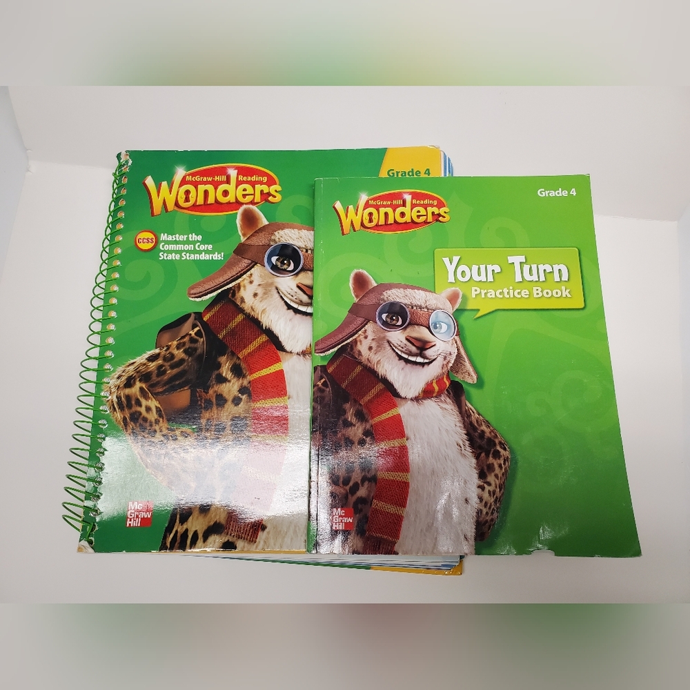 McgrawHill Reading Wonders Teacher Manual Unit 1 & Student Practice Book